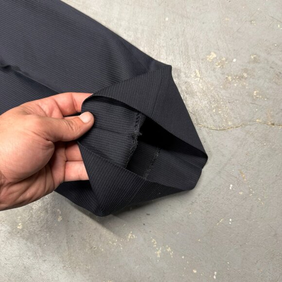 Hugo Boss Suit 2pc Pinstripe Wool Navy Blue "Gable/Vegas" 40 R 36x30 - Picture 12 of 12